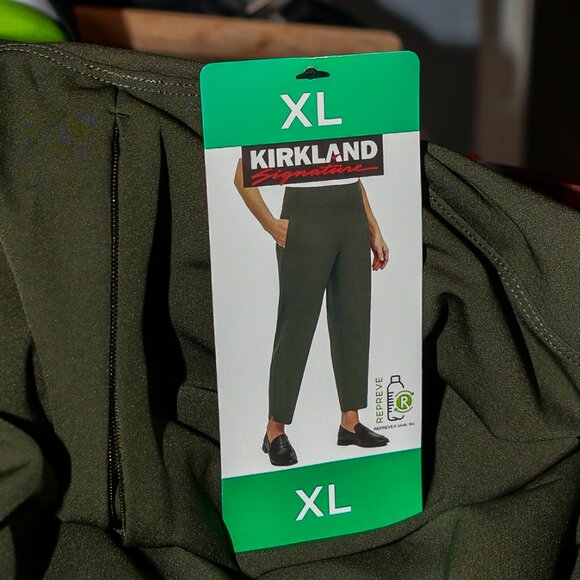 Kirkland Signature  Ladies Ankle Pants Side zipper - Picture 1 of 8